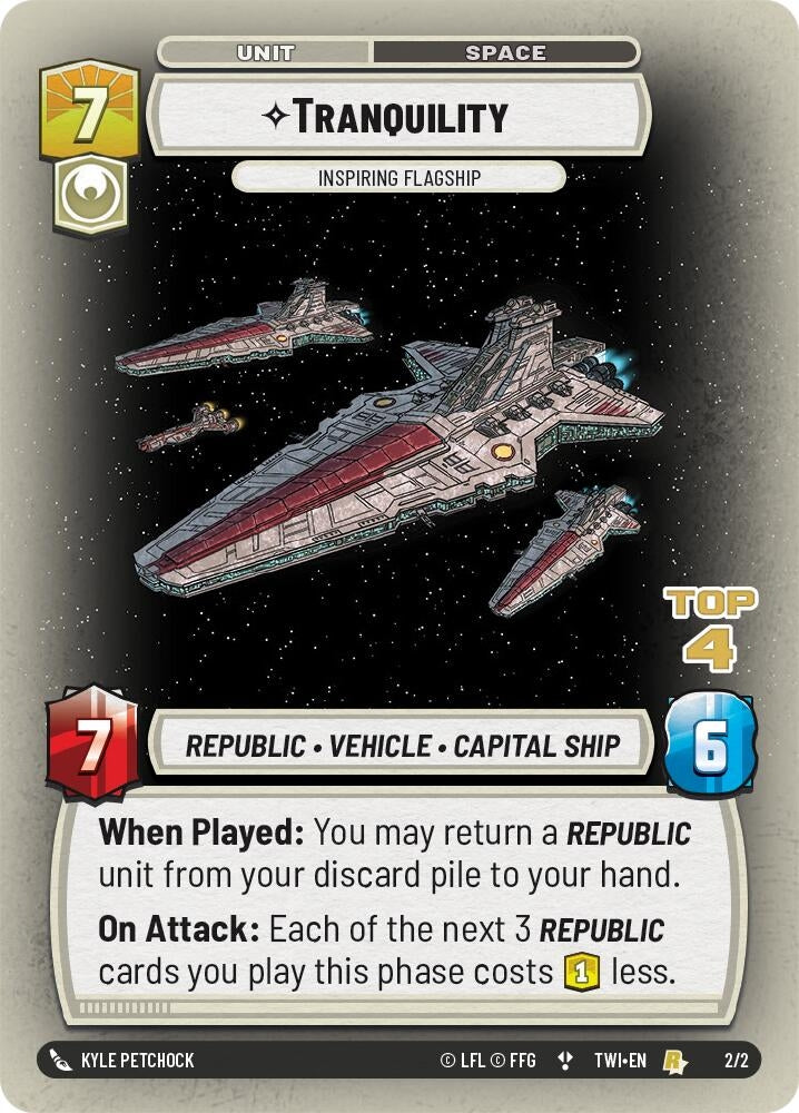 Tranquility - Inspiring Flagship (Top 4) (2/2) (OPP)