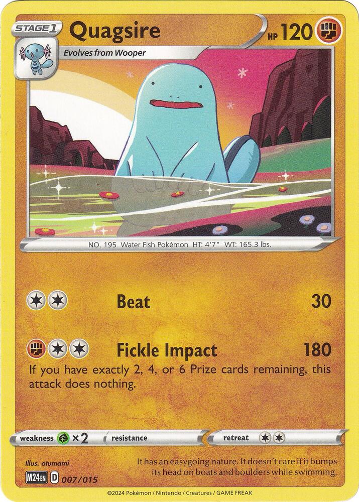Quagsire (007/015) (M24)