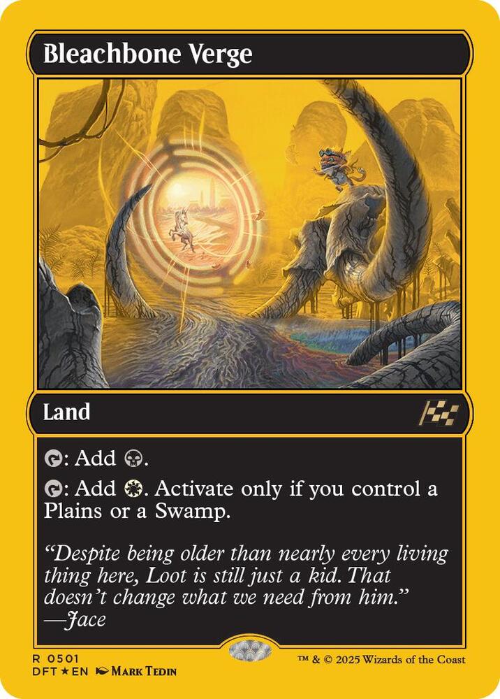 Bleachbone Verge (First-Place Foil) (501) (DFT)