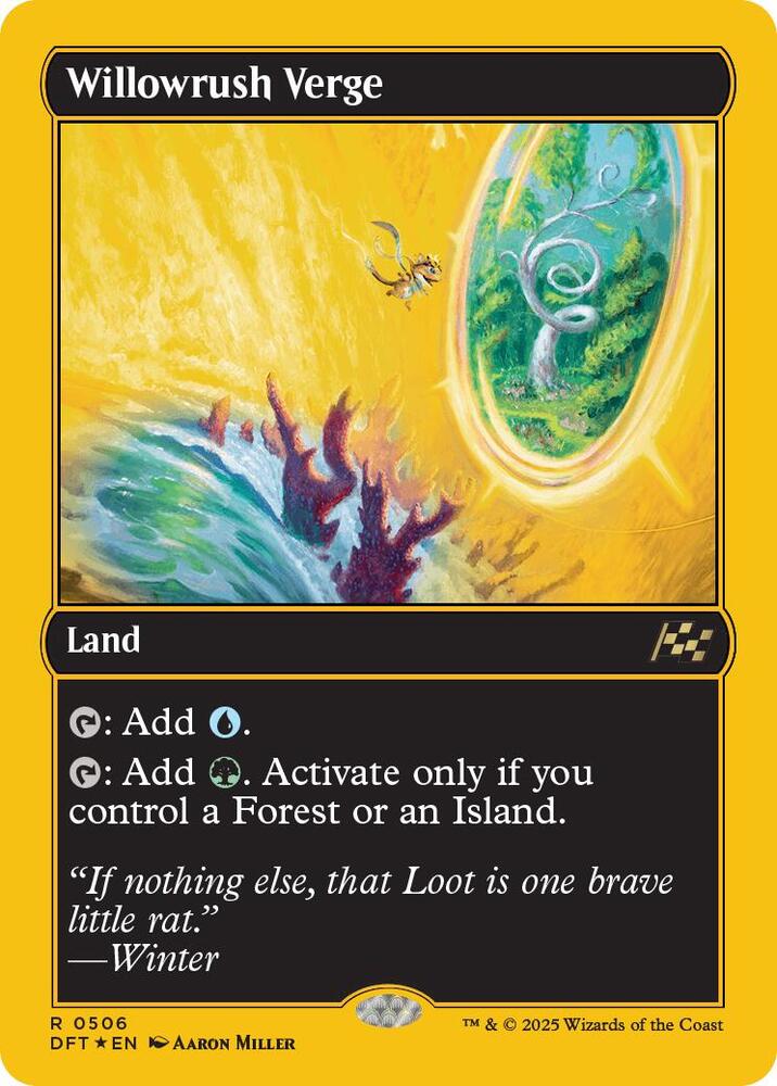 Willowrush Verge (First-Place Foil) (506) (DFT)