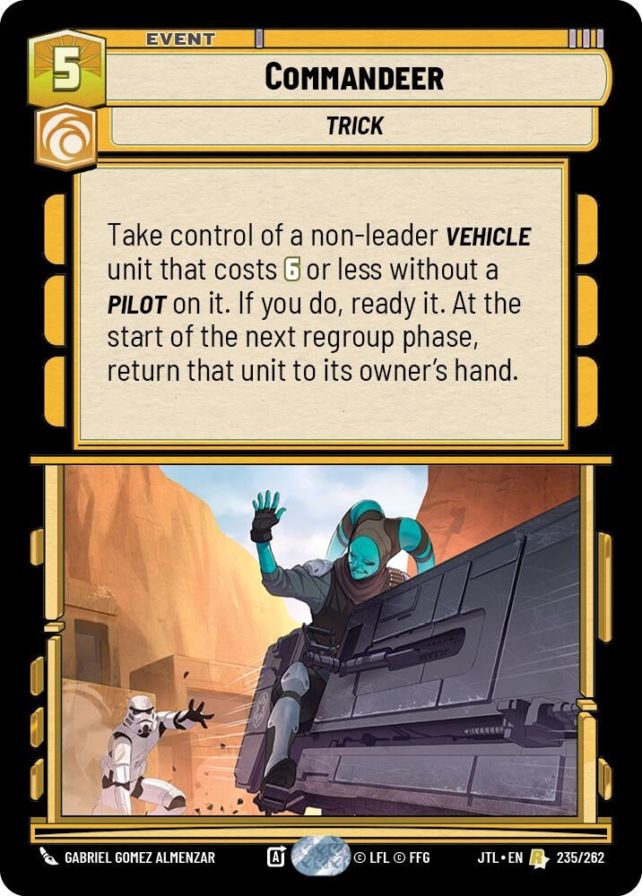 Commandeer (235/262) (JTL)