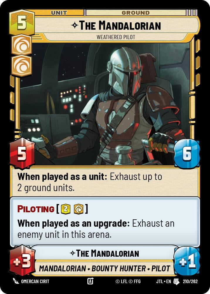 The Mandalorian - Weathered Pilot (210/262) (JTL)