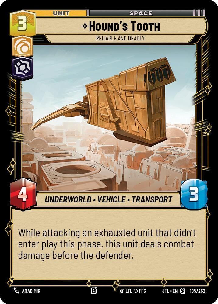 Hound's Tooth - Reliable and Deadly (185/262) (JTL)