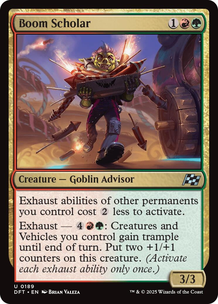 Boom Scholar (189) (DFT)