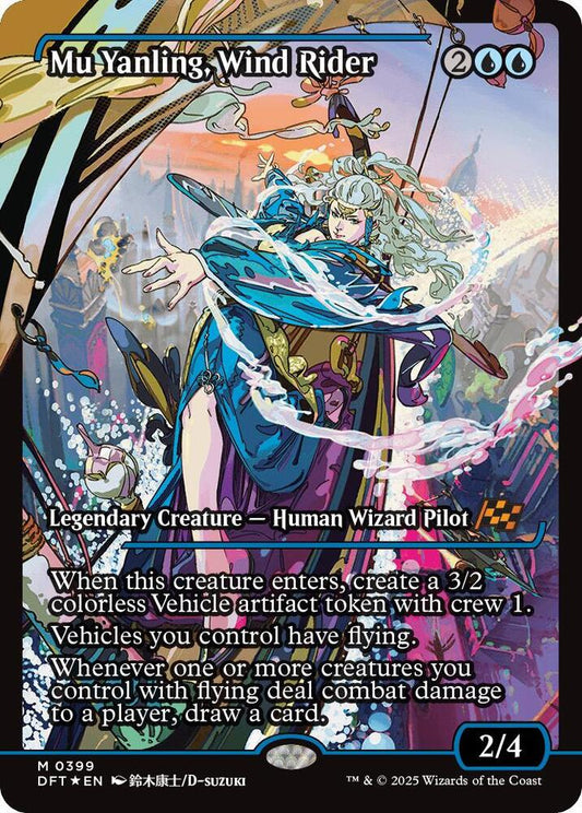 Image for Mu Yanling, Wind Rider (Showcase) (399) (DFT) - Magic: The Gathering