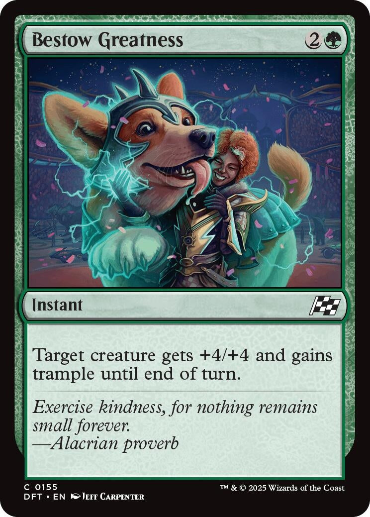 Bestow Greatness (155) (DFT)