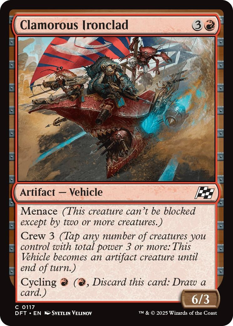 Clamorous Ironclad (117) (DFT)