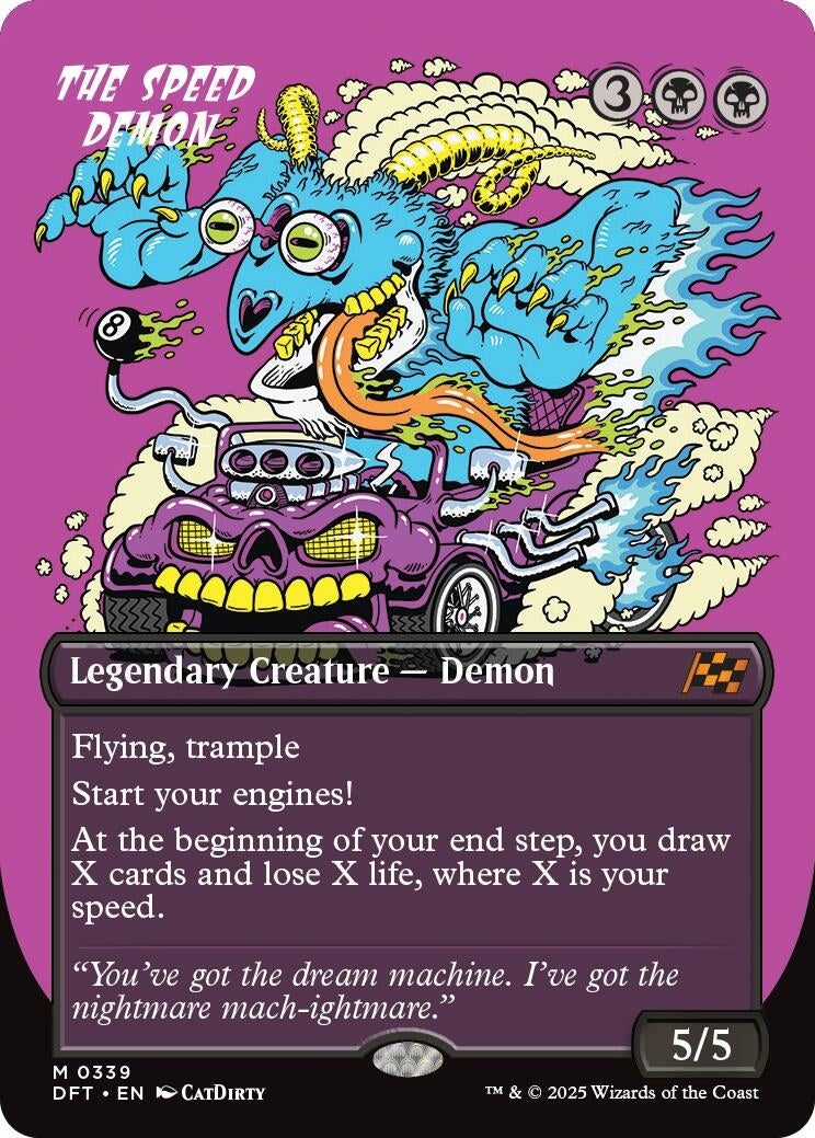 The Speed Demon (Borderless) (339) (DFT)