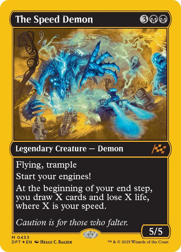 The Speed Demon (First-Place Foil) (453) (DFT)