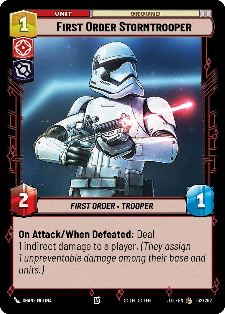 First Order Stormtrooper (132/262) (JTL)
