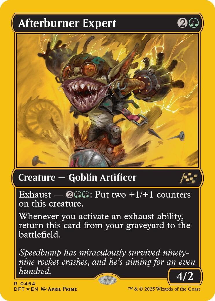Afterburner Expert (First-Place Foil) (464) (DFT)