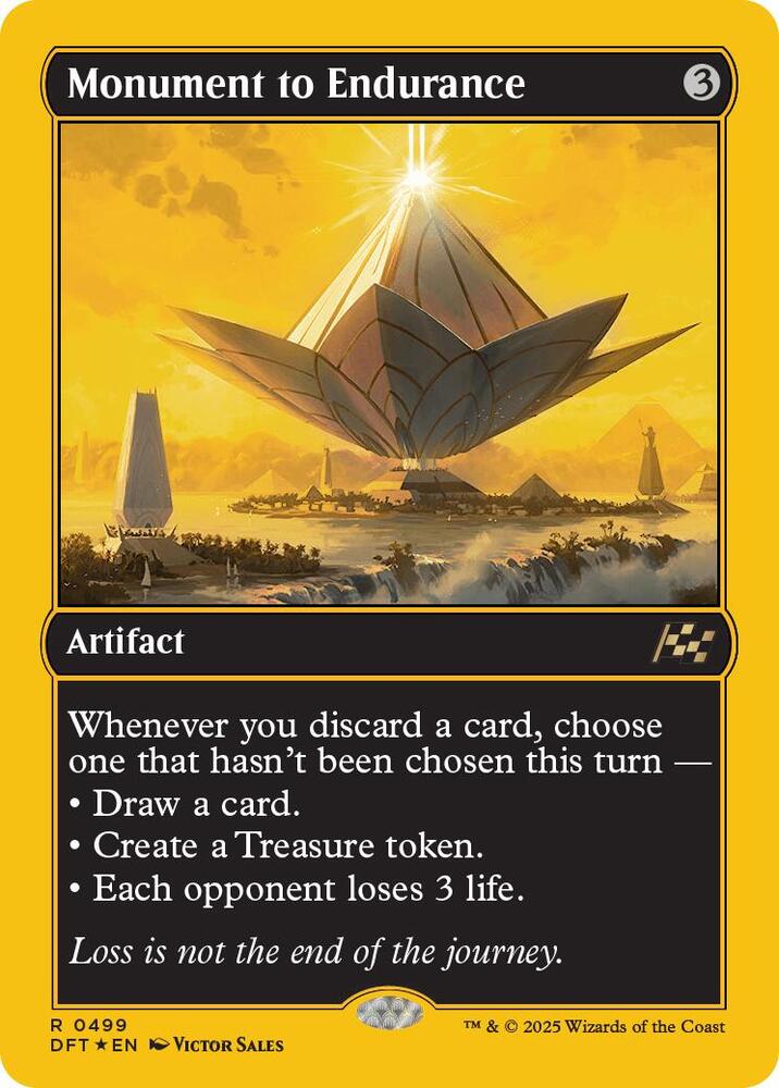 Monument to Endurance (First-Place Foil) (499) (DFT)