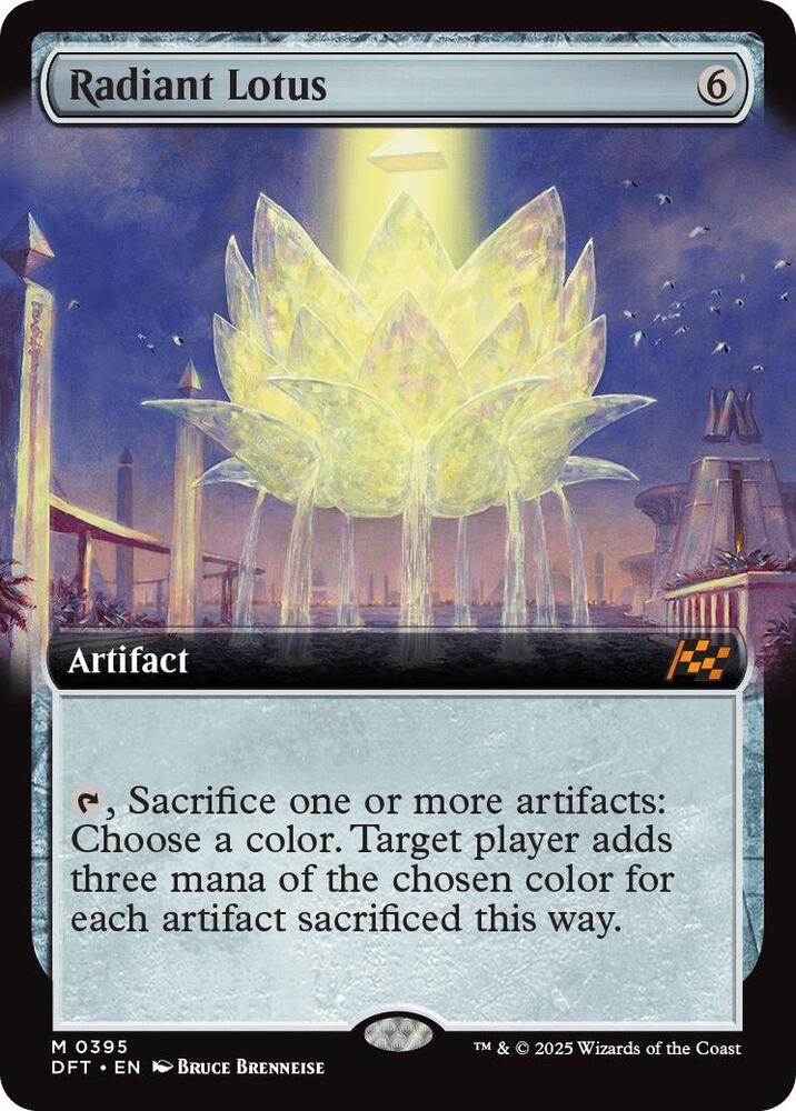 Radiant Lotus (Extended Art) (395) (DFT)