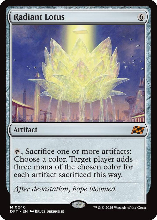 Image for Radiant Lotus (240) (DFT) - Magic: The Gathering