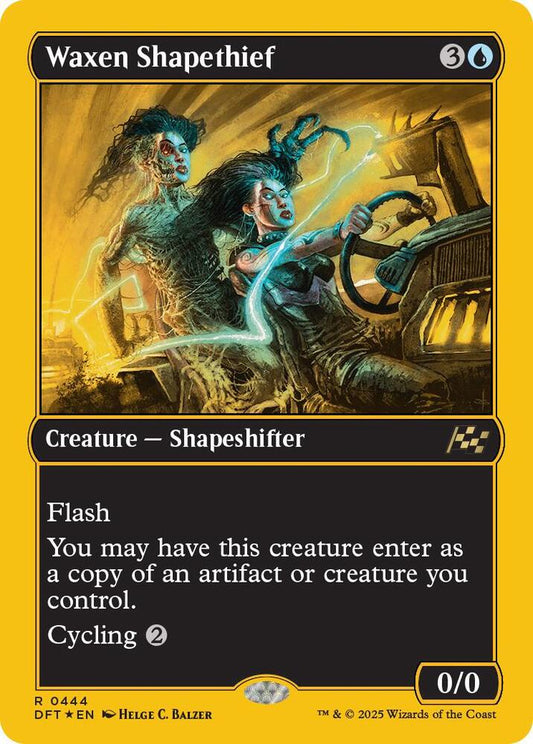 Image for Waxen Shapethief (First-Place Foil) (444) (DFT) - Magic: The Gathering