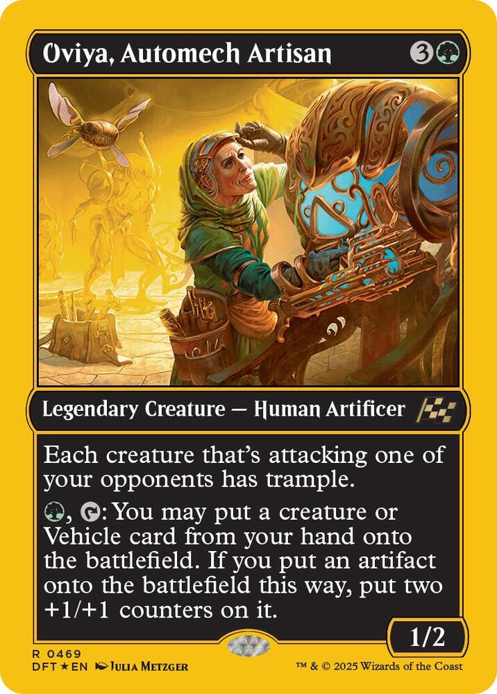 Oviya, Automech Artisan (First-Place Foil) (469) (DFT)