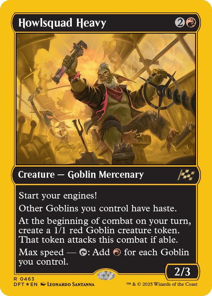 Howlsquad Heavy (First-Place Foil) (463) (DFT)