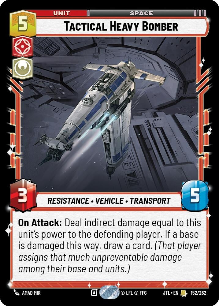 Tactical Heavy Bomber (152/262) (JTL)
