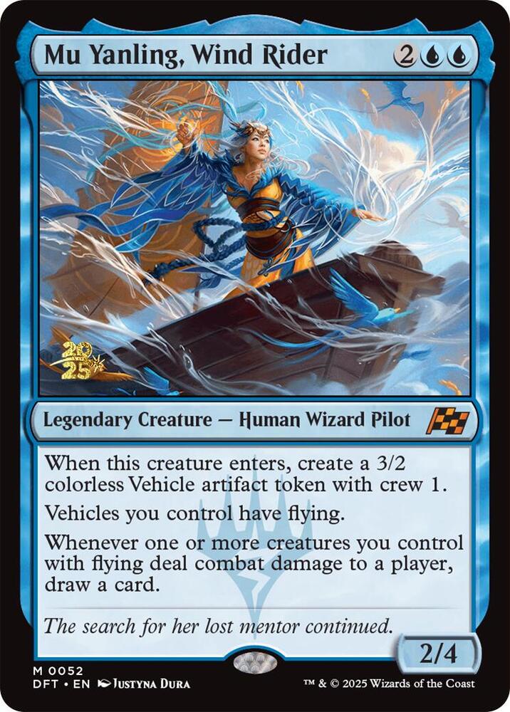 Mu Yanling, Wind Rider (52) (PRE)