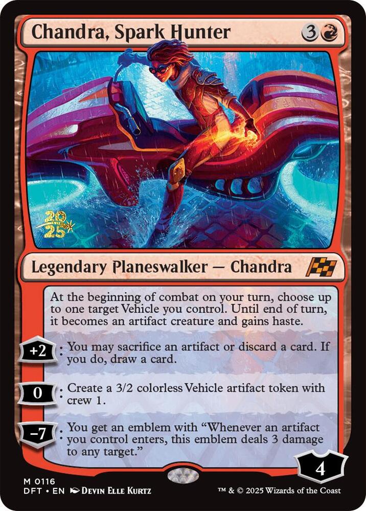 Chandra, Spark Hunter (116) (PRE)