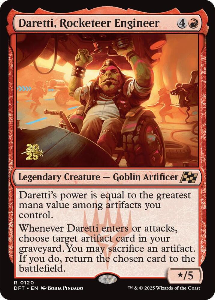 Daretti, Rocketeer Engineer (120) (PRE)