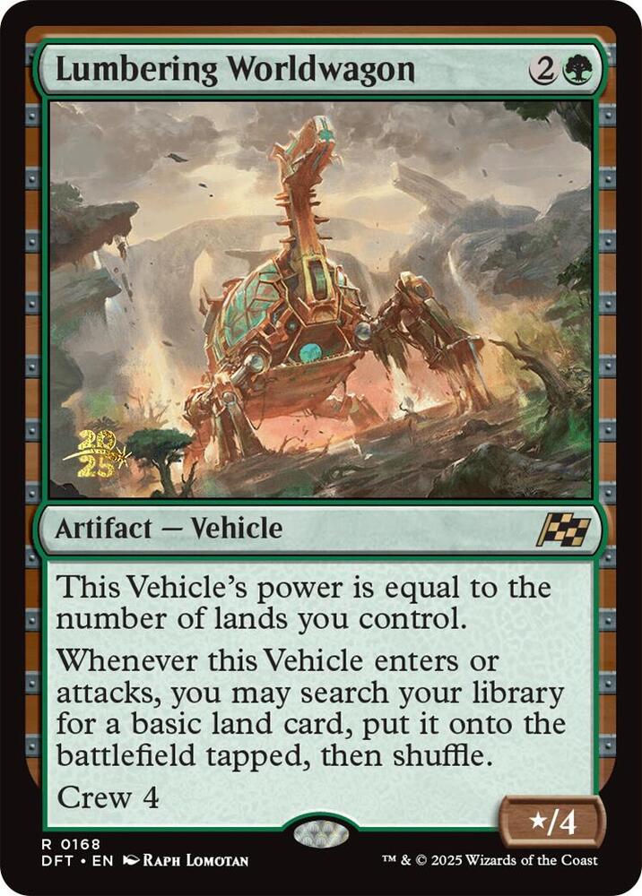 Lumbering Worldwagon (168) (PRE)