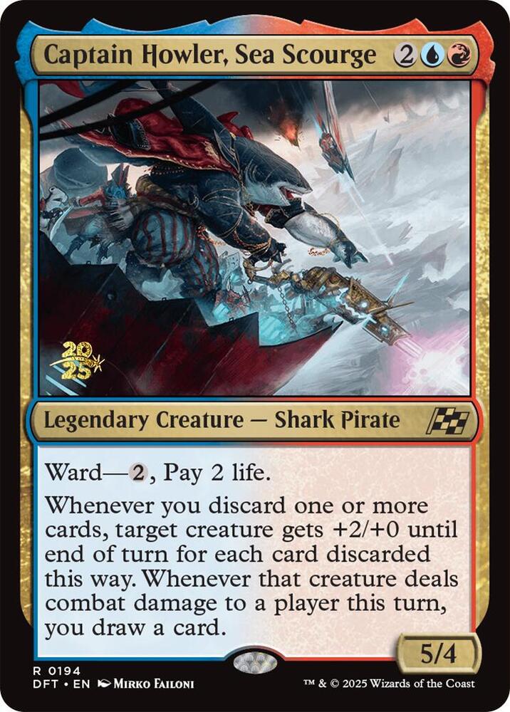 Captain Howler, Sea Scourge (194) (PRE)