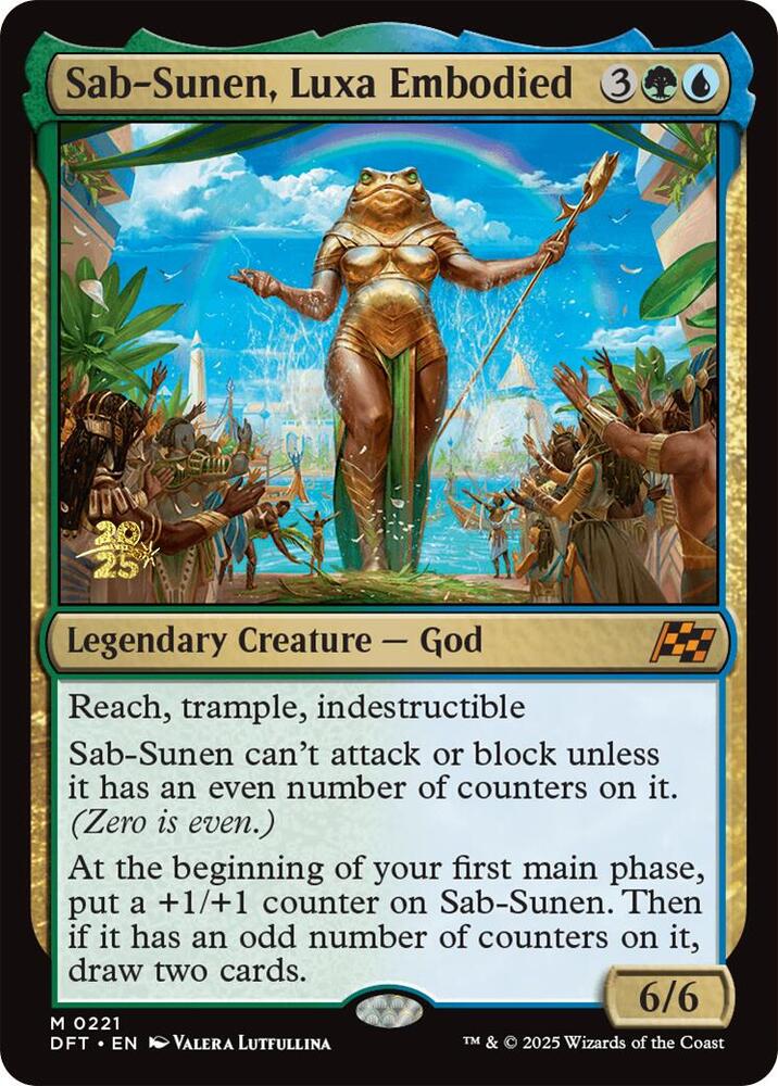 Sab-Sunen, Luxa Embodied (221) (PRE)