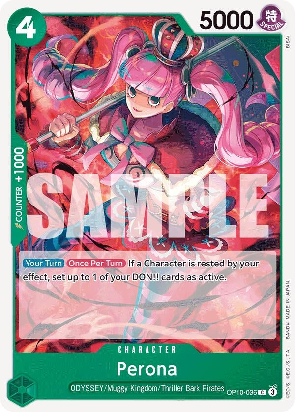 Perona (036) (OP10-036) (OP10)