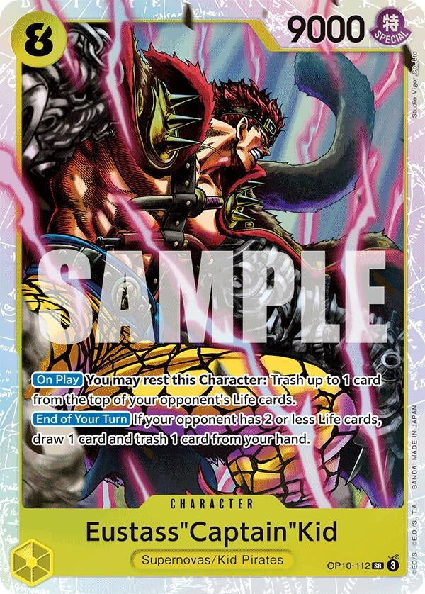 Eustass"Captain"Kid (112) (OP10-112) (OP10)