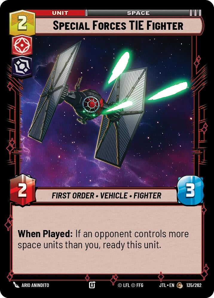 Special Forces TIE Fighter (135/262) (JTL)