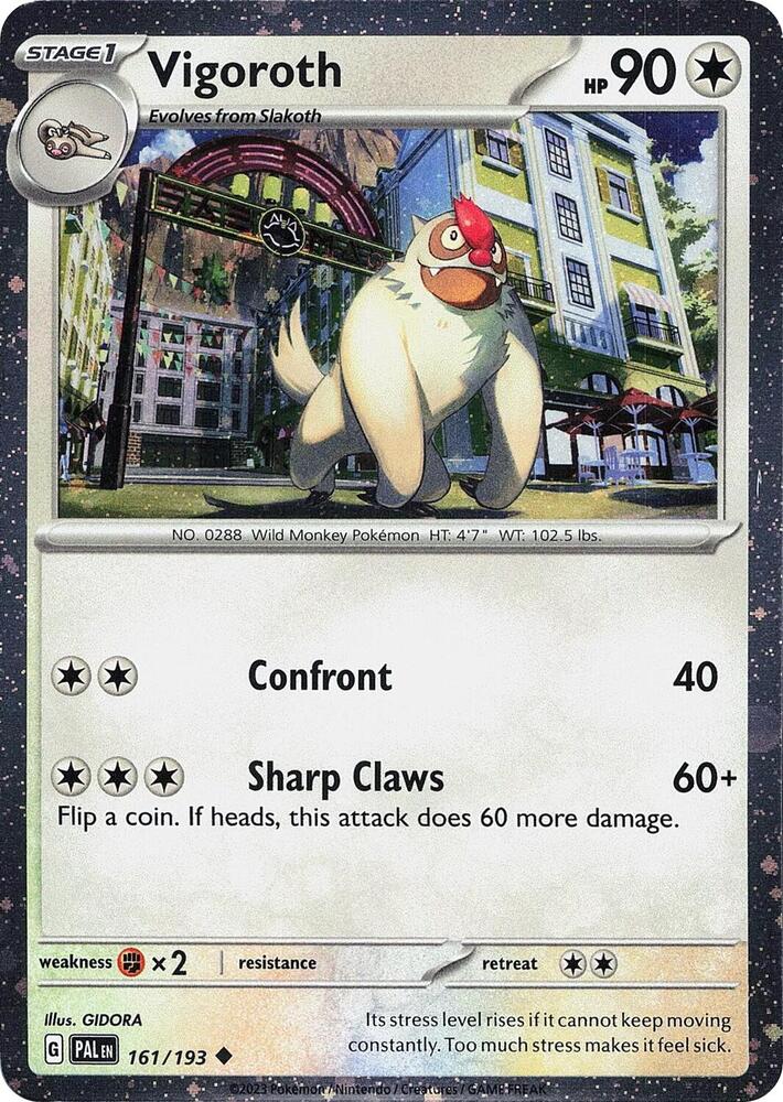 Vigoroth (Cosmos Holo) (161/193) (MCAP)
