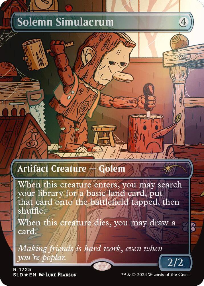 Solemn Simulacrum (1725) (Rainbow Foil) (1725) (SLD)