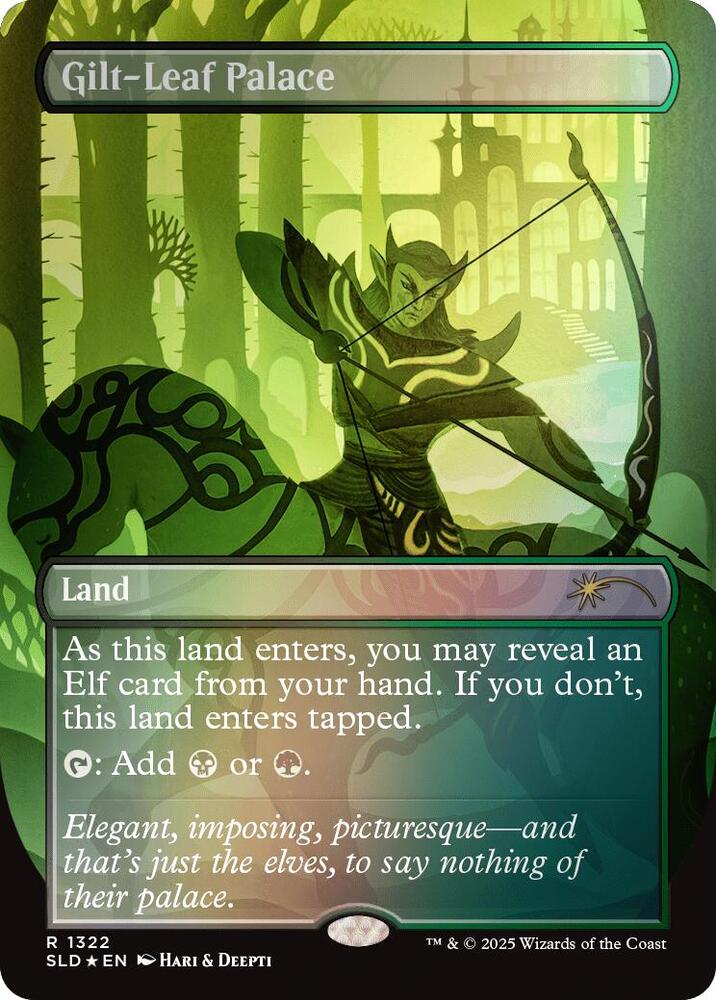 Gilt-Leaf Palace (Rainbow Foil) (1322) (SLD)