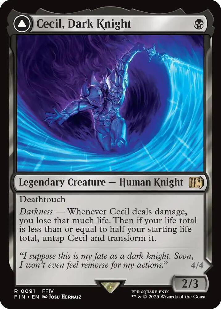 Cecil, Dark Knight (91) (FIN)