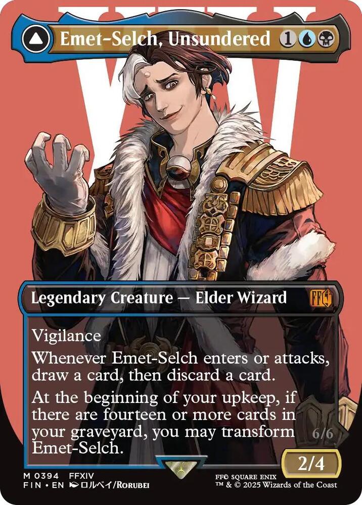 Emet-Selch, Unsundered (Borderless) (394) (FIN)