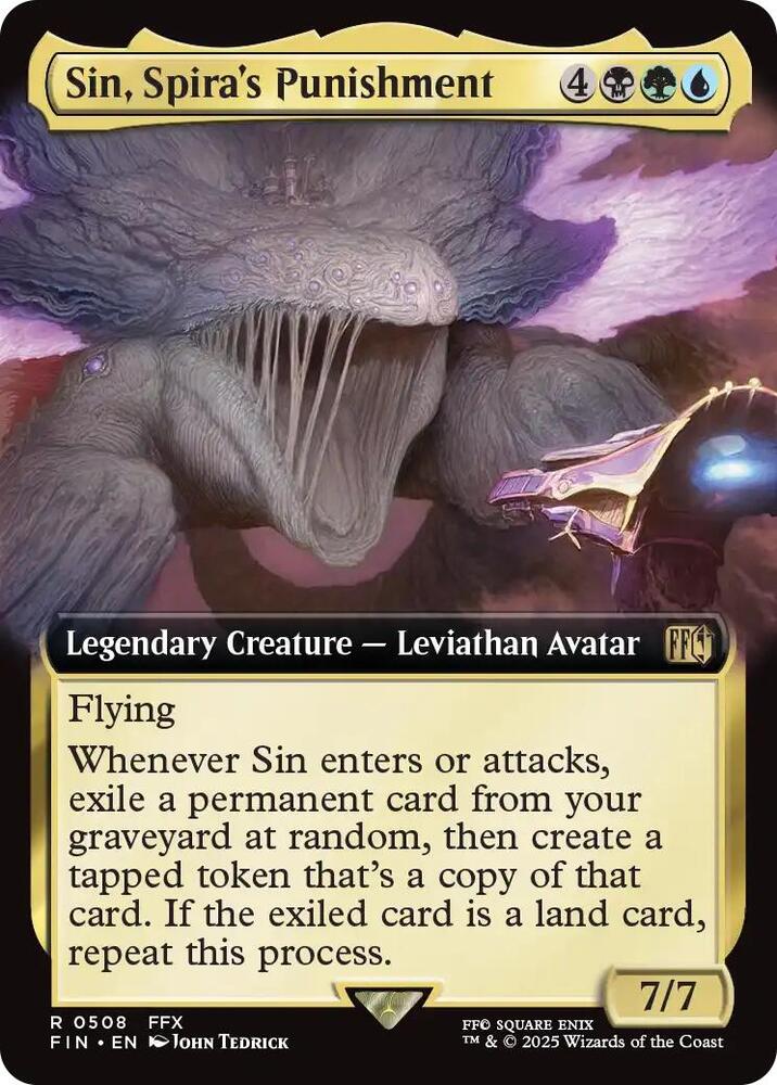 Sin, Spira's Punishment (Extended Art) (508) (FIN)