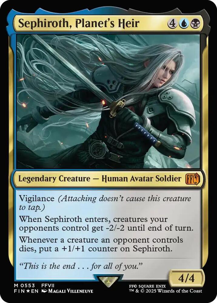 Sephiroth, Planet's Heir (553) (FIN)
