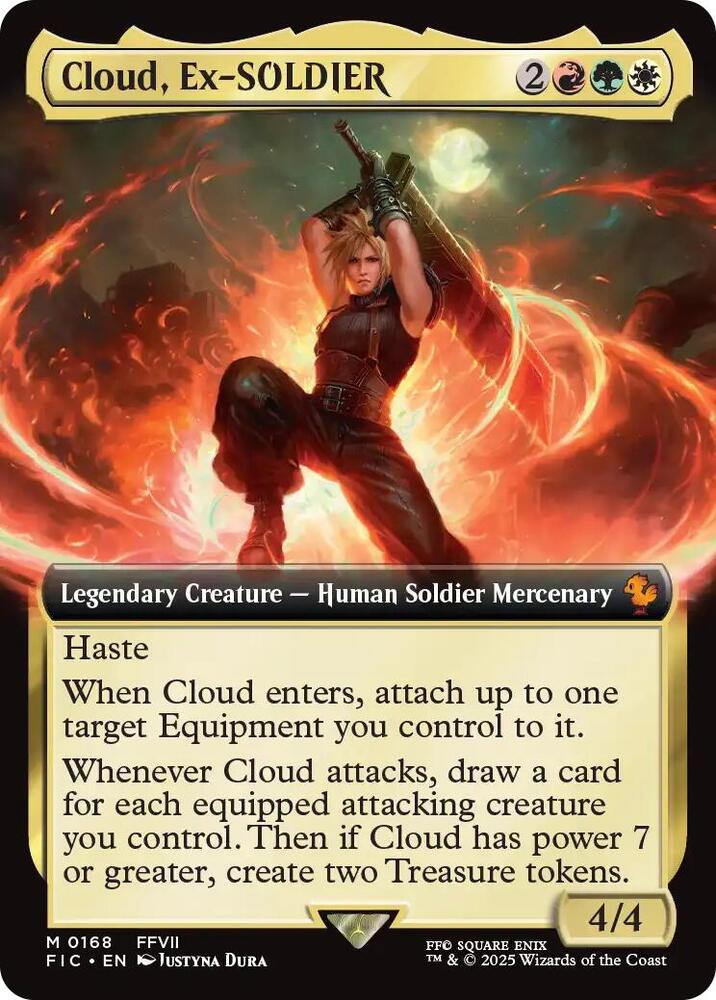 Cloud, Ex-SOLDIER (Extended Art) (168) (FIC)