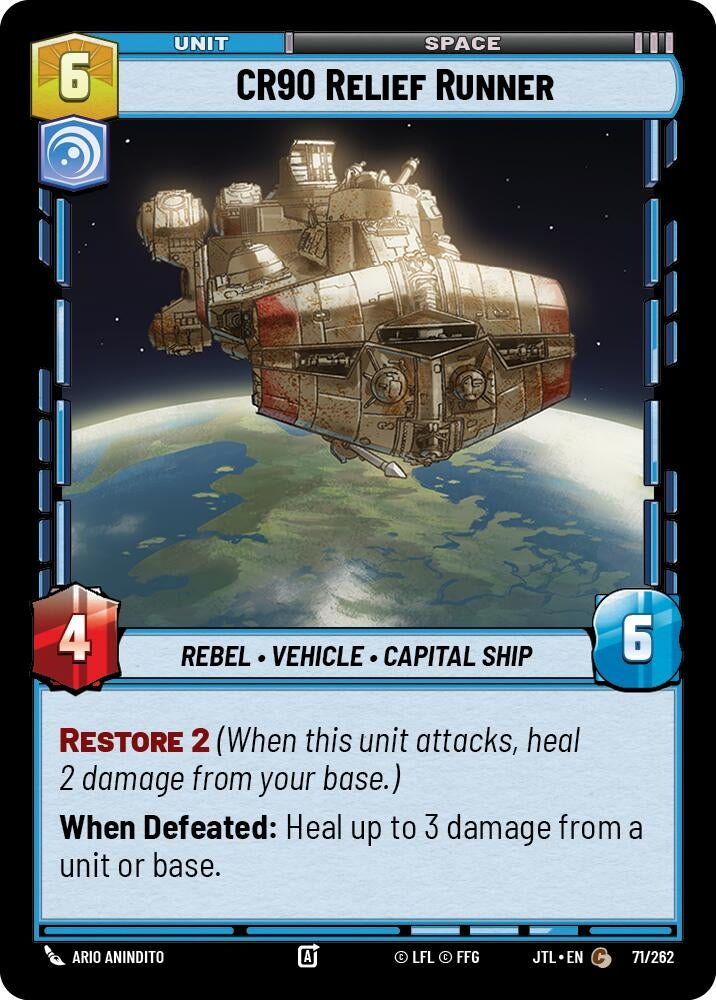CR90 Relief Runner (071/262) (JTL)