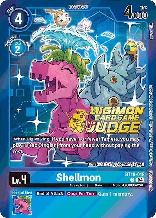 Shellmon (Judge Pack 2025 Wave 1) (BT19-019 C) (BT18-19)