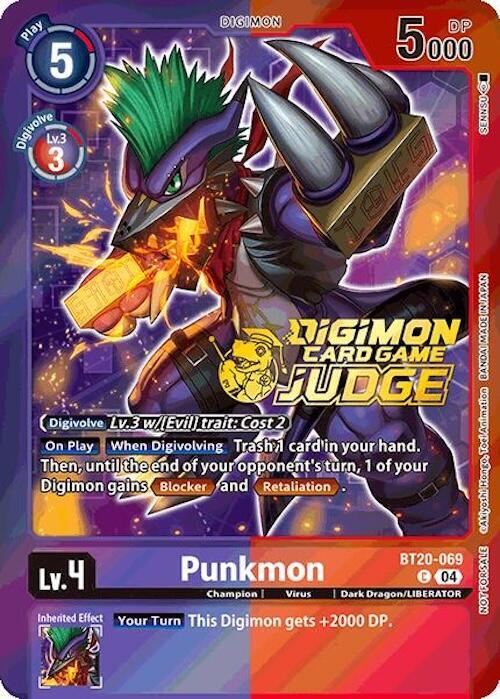 Punkmon (Judge Pack 2025 Wave 1) (BT20-069 C) (BT19-20)