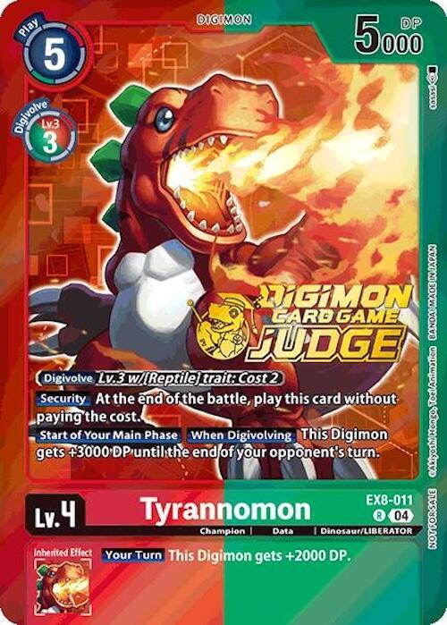 Tyrannomon (Judge Pack 2025 Wave 1) (EX8-011 R) (EX-08)