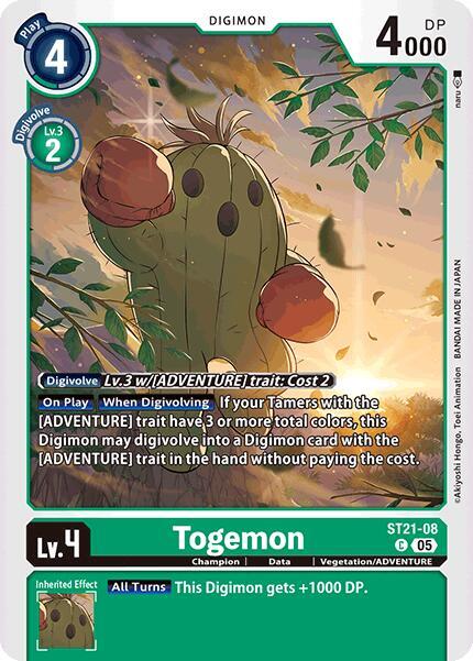 Togemon (ST21-08 C) (ST-21)