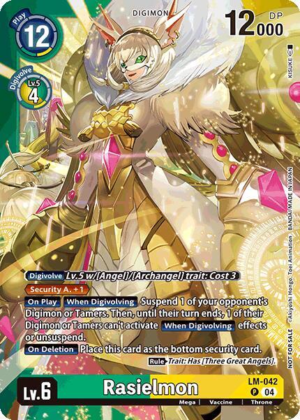 Rasielmon (Limited Card Pack) (LM-042 P) (BT-21)