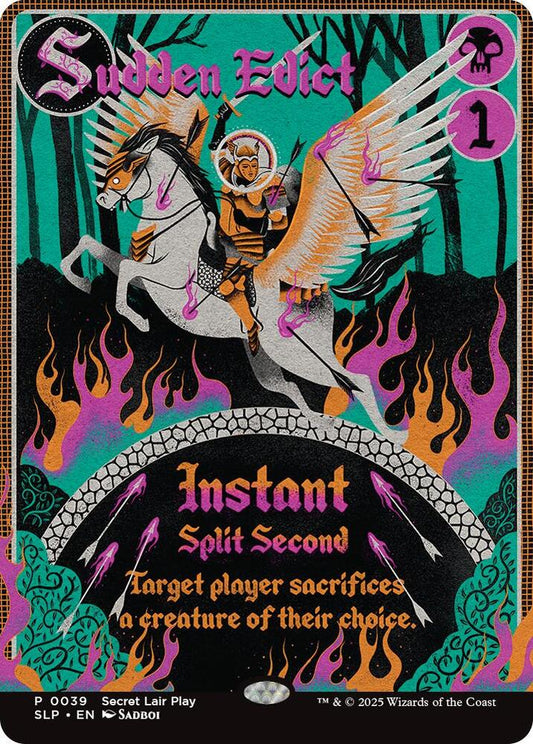 Image for Sudden Edict (39) (SLP) - Magic: The Gathering
