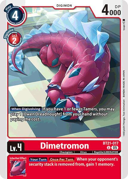 Dimetromon (BT21-017 U) (BT-21)