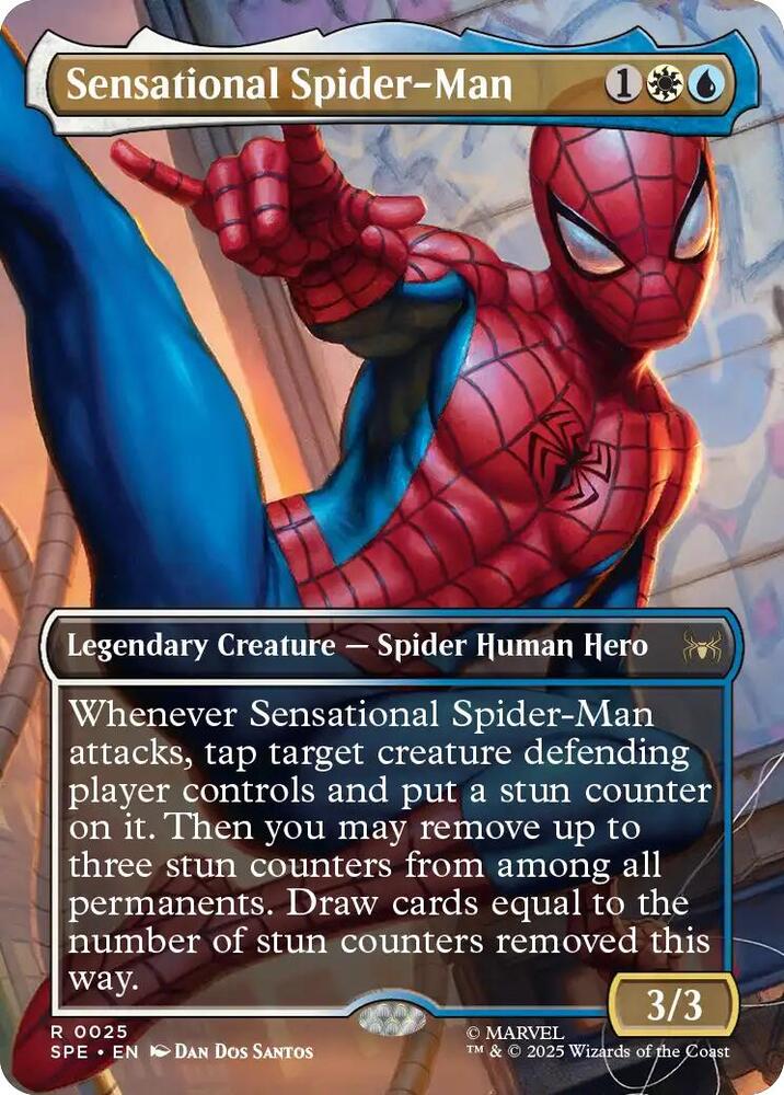 Sensational Spider-Man (Borderless) (25) (SPE)