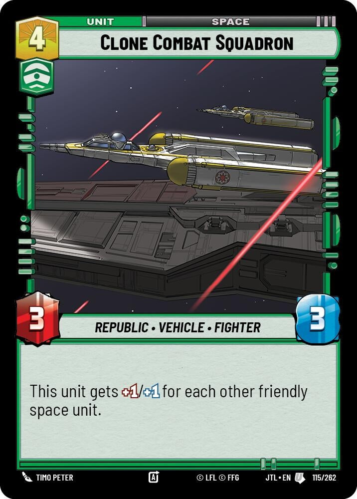 Clone Combat Squadron (115/262) (JTL)