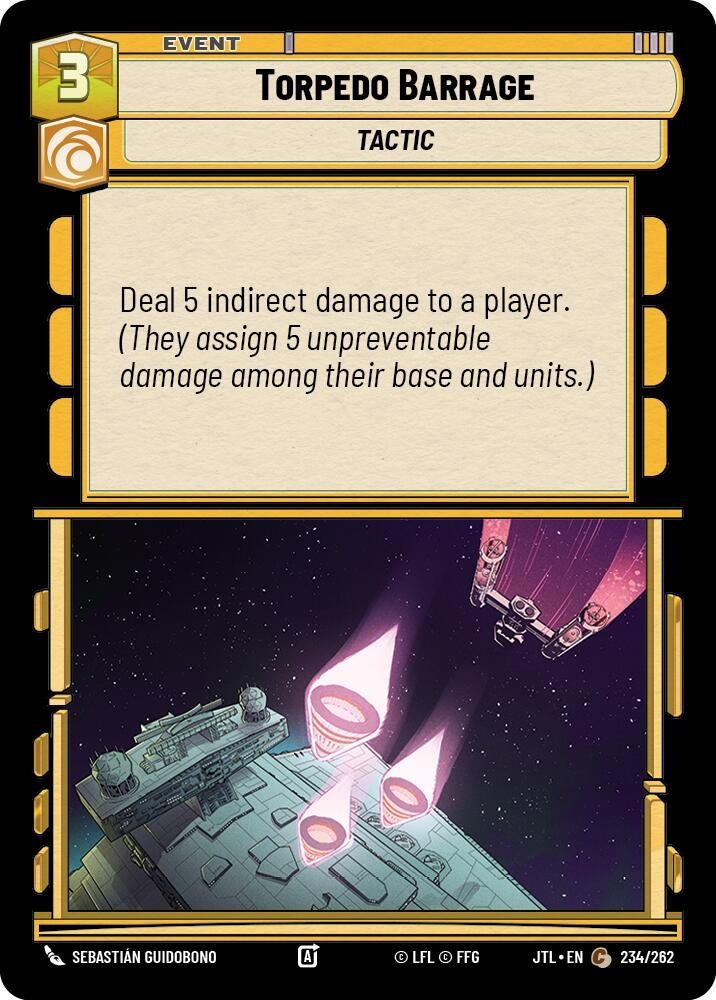 Torpedo Barrage (234/262) (JTL)